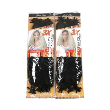 Imagem de Extensões De Cabelo Afro Twist De 22 Polegadas Com Molas Macias, 123 P