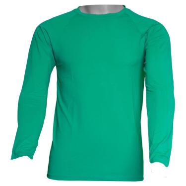 Imagem de Camisa Segunda Pele Manga Longa em Poliamida C/ Elastano UV Compressão Slim-Masculino