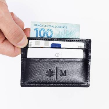 Imagem de Carteira Slim de Couro - Italia - Maktub-Masculino