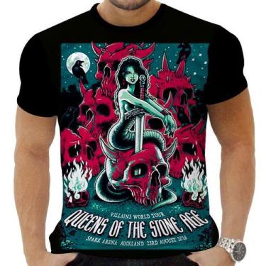 Imagem de Camiseta Camisa Personalizada Rock Queens Of Stone Age 10 - OBDS, M