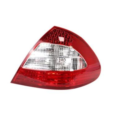 Imagem de FLJOYOEU Acessórios para carro, luz traseira de LED, luz traseira de seta, montagem de luz traseira de carro, compatível com Mercedes Benz W211 E200 E220 E240 E280 2007 2008 2118202664 2118202564 (com