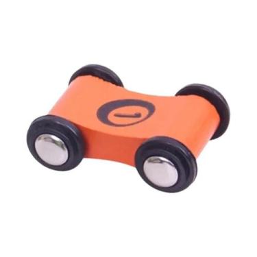 Imagem de Pista De Corrida De Madeira Para Crianças Com Carro De Brinquedo, Ramp