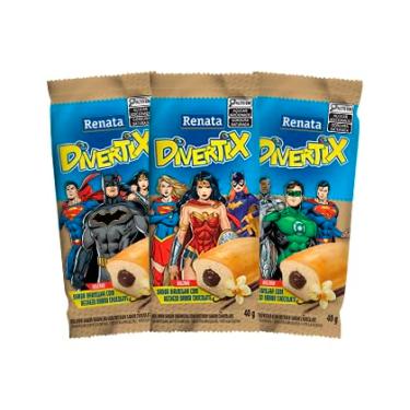 Imagem de Bolinho Renata Divertix c/ 20 und chocolate