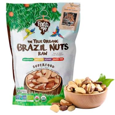 Imagem de Castanha-do-Pará 500g Inteira – Fonte de Proteína Vegetal e Selênio – Vegana, Kosher, Sem Glúten, Sem Conservantes – Floresta em Pé