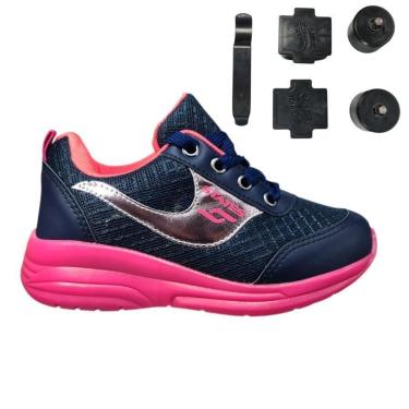 Imagem de Tênis Infantil Menina com Rodinha Botinho ST040-Feminino