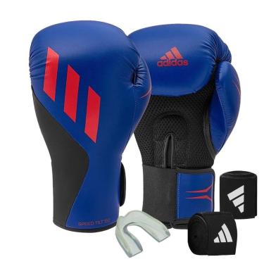 Imagem de Luva de Boxe adidas Speed TILT 150 e Bandagem 2,55m e Bucal Simples-Unissex