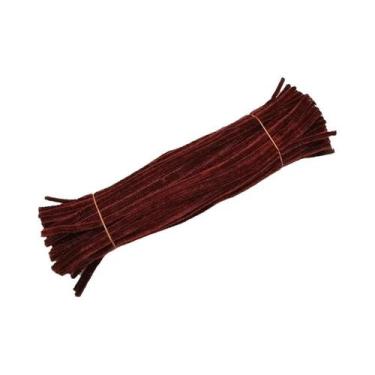 Imagem de 100 Peças De Hastes De Chenille Coloridas E Fofas Para Artesanato DIY,