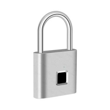 Imagem de Cadeado Inteligente À Prova d'Água Com Impressão Digital KERUI Tipo C 