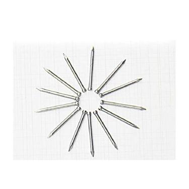 Imagem de Pregos de cimento, pinos de parede pregos para marcenaria pregos sem cabeça de aço puro. Pregos de aço especiais (3,5 cm de comprimento)