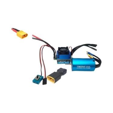 Imagem de Combo De Motor Brushless E ESC 35A 45A Para Wltoys 124016 Remo Hobby X