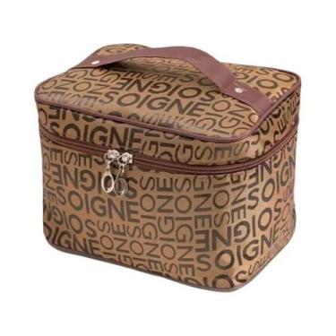 Imagem de Bolsa De Cosméticos Feminina De Grande Capacidade, Bolsa De Maquiagem 