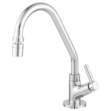 Imagem de Torneira de Cozinha Bancada Marchezan 4195-C80 com Bica Móvel e Arejador Móvel