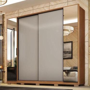 Imagem de Guarda Roupa Casal Ambiente Laredo Amêndola Touch Nude Prime Flex Com 