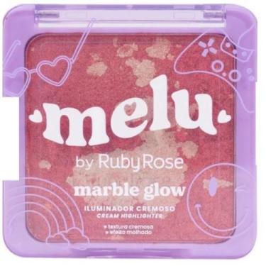 Imagem de Iluminador Cremoso Marble Glow Melu By Ruby Rose- ESCOLHA SUA COR Cor: