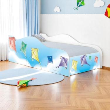 Imagem de Cama Fun Pipa Solteiro Com Colchão