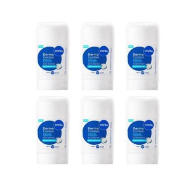 Imagem de Desodorante Nivea Derma Control Defende 54G - Kit C/6Un