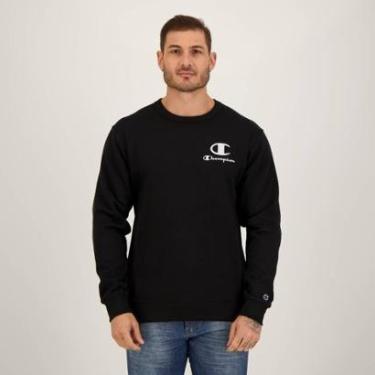 Imagem de Moletom Champion Classic Preta-Masculino