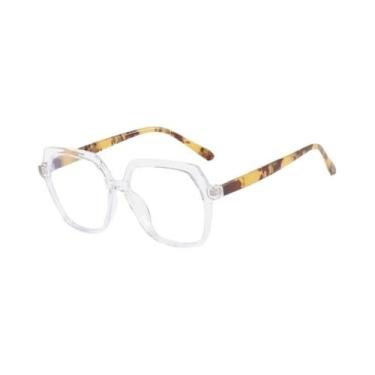 Imagem de Óculos irregulares anti-azuis para homens e mulheres, molduras colorid