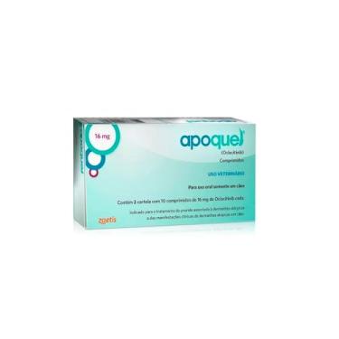 Imagem de Apoquel 16Mg - 20Compr Zoetis para Cães