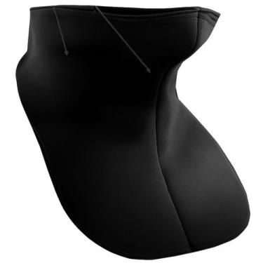 Imagem de Protetor Pescoço Jugular 6 Cabos Aço Flexível Preto - DNSA