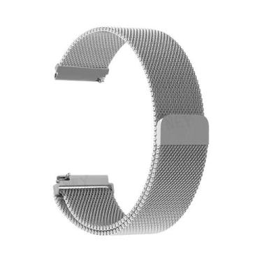 Imagem de Pulseira De Malha Milanesa Compatível Com Amazfit 20mm/22mm Para Relóg