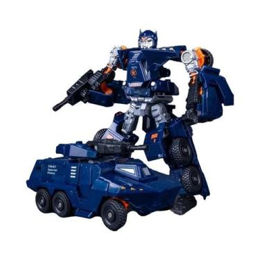 Imagem de Brinquedo Robô Transformador Mecha Infantil King Kong Modelo De Carro 