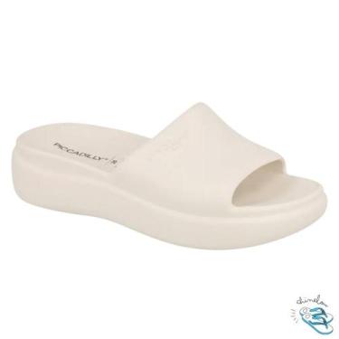 Imagem de Chinelo Tamanco Slide Piccadilly EVA Feminino Nuvem Conforto Cor:PRETO