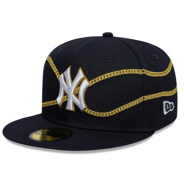 Imagem de Boné New Era 59FIFTY New York Yankees MLB Marinho-Unissex