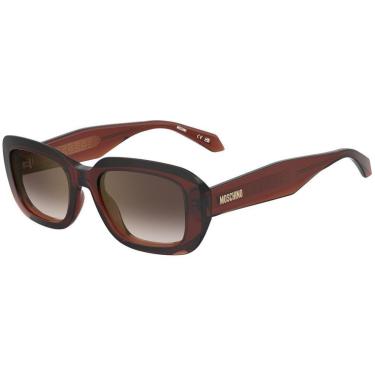 Imagem de Óculos de Sol Moschino Mos199/S 09Q - Marrom 54-Feminino