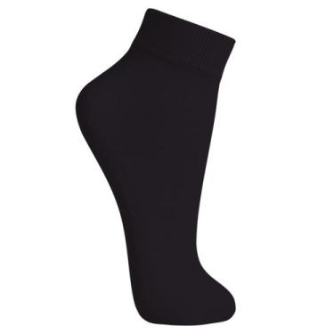 Imagem de Meia Loba Soquete Fina Fio 20 5530-001, Preto, UN