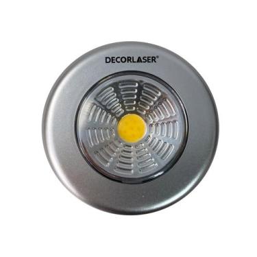 Imagem de Luminária Abajur De Mesa Mini de Toque Botton LED Decorlaser, Bivolt