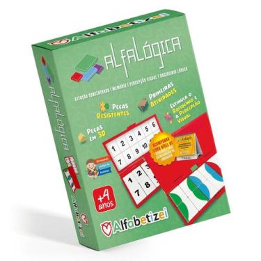 Imagem de Jogo Educacional Alfalógica Alfabetizei
