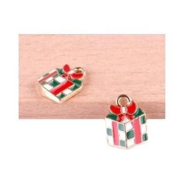 Imagem de Pingentes De Joias Temáticos De Natal 24 Peças: Papai Noel, Alce, Vead