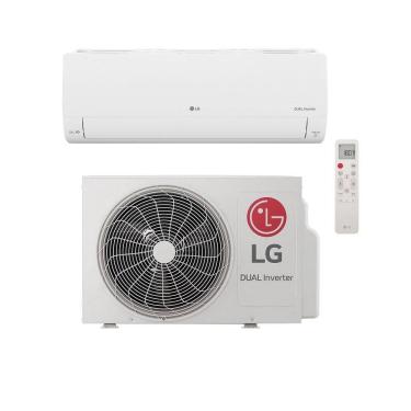 Imagem de Ar Condicionado Split LG Hi Wall Dual Inverter Voice AI 18.000 BTU/h Frio Monofásico Branco S3-Q18KL31C 220V