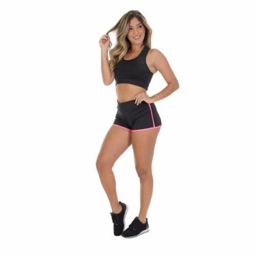 Imagem de Conjunto Fitness Fristyle Short E Top Academia Feminino-Feminino