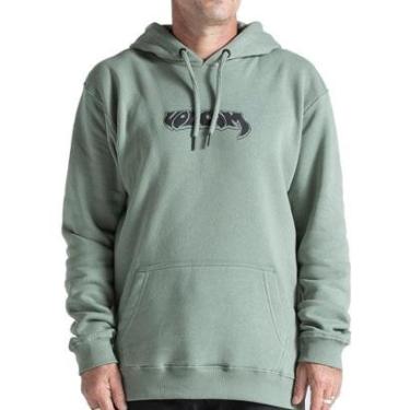 Imagem de Moletom Volcom Canguru Gothstone WT26 Masculina-Masculino