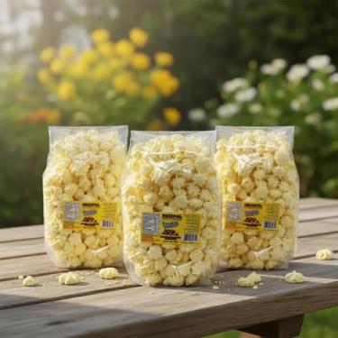 Imagem de Mini Suspiros Água Na Boca 3x140g 420g Amarelo