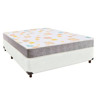 Imagem de Conjunto Cama Box Casal + Colchão D20 Inducol