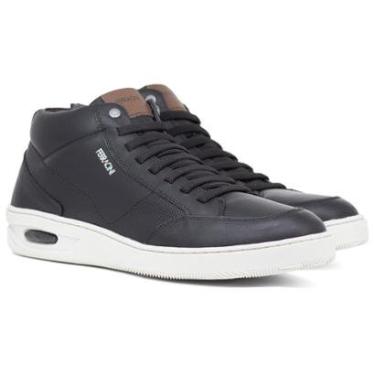 Imagem de Sapatênis Masculino Ferracini 24h Casual New Blady Couro Nobuck Cano Alto 2632 Cor:;Tam...