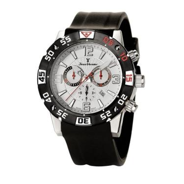 Imagem de Relógio Jean Vernier Pulseira Silicone Masculino-Masculino