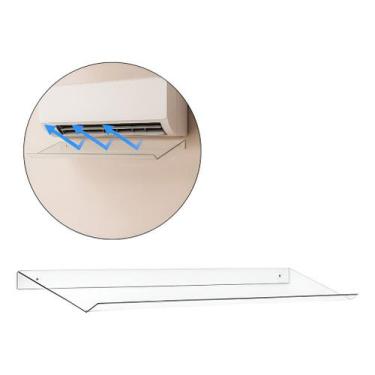 Imagem de Direcionador Ar Condicionado Defletor Vento Split Parede Fluxo Refrige