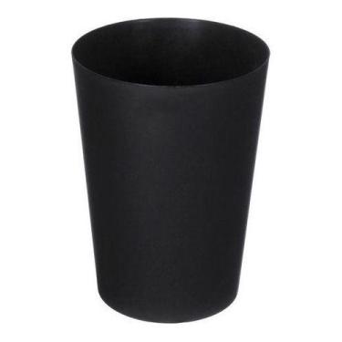Imagem de Cesto Lixeira Plástico Sem Tampa 22l Jsn Preto - Higipack