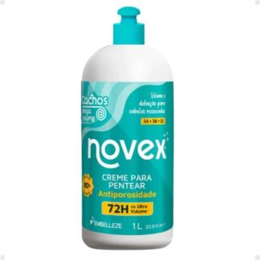 Imagem de Creme Para Pentear Novex Cachos Mega Volume Antiporosidade 1L