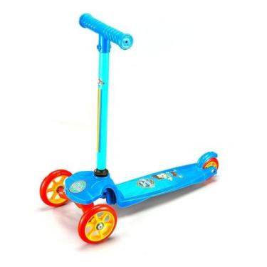 Imagem de Patinete Infantil 3 Rodas Azul Masculino - UNITOYS
