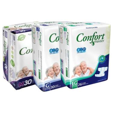 Imagem de Fralda confort master economica eg com 26 unidades