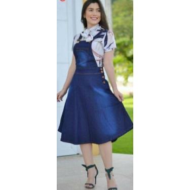 Imagem de Jardineira Jeans Godê - Rayfa, G