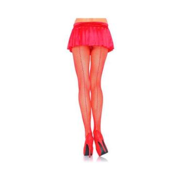 Imagem de Meia-Calça Arrastão Leg Avenue 9015 Risca de Giz, Branco, U