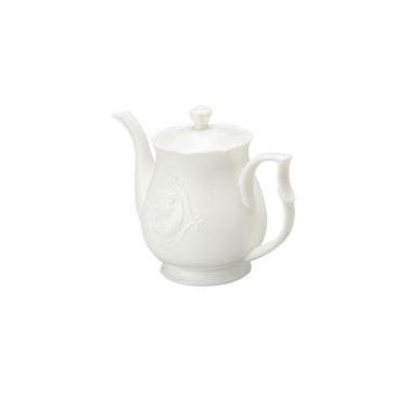 Imagem de Bule de Porcelana Super White Queen branco 1L - Lyor