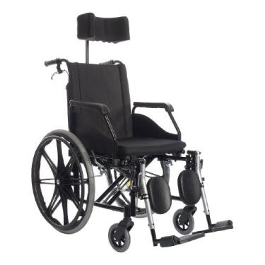 Imagem de Cadeira de rodas Fit Reclinável Jaguaribe, Largura assento 40cm