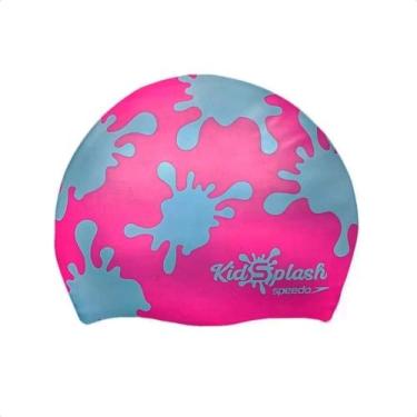 Imagem de Touca Natação Speedo Splash Cap Infantil, P, Rosa